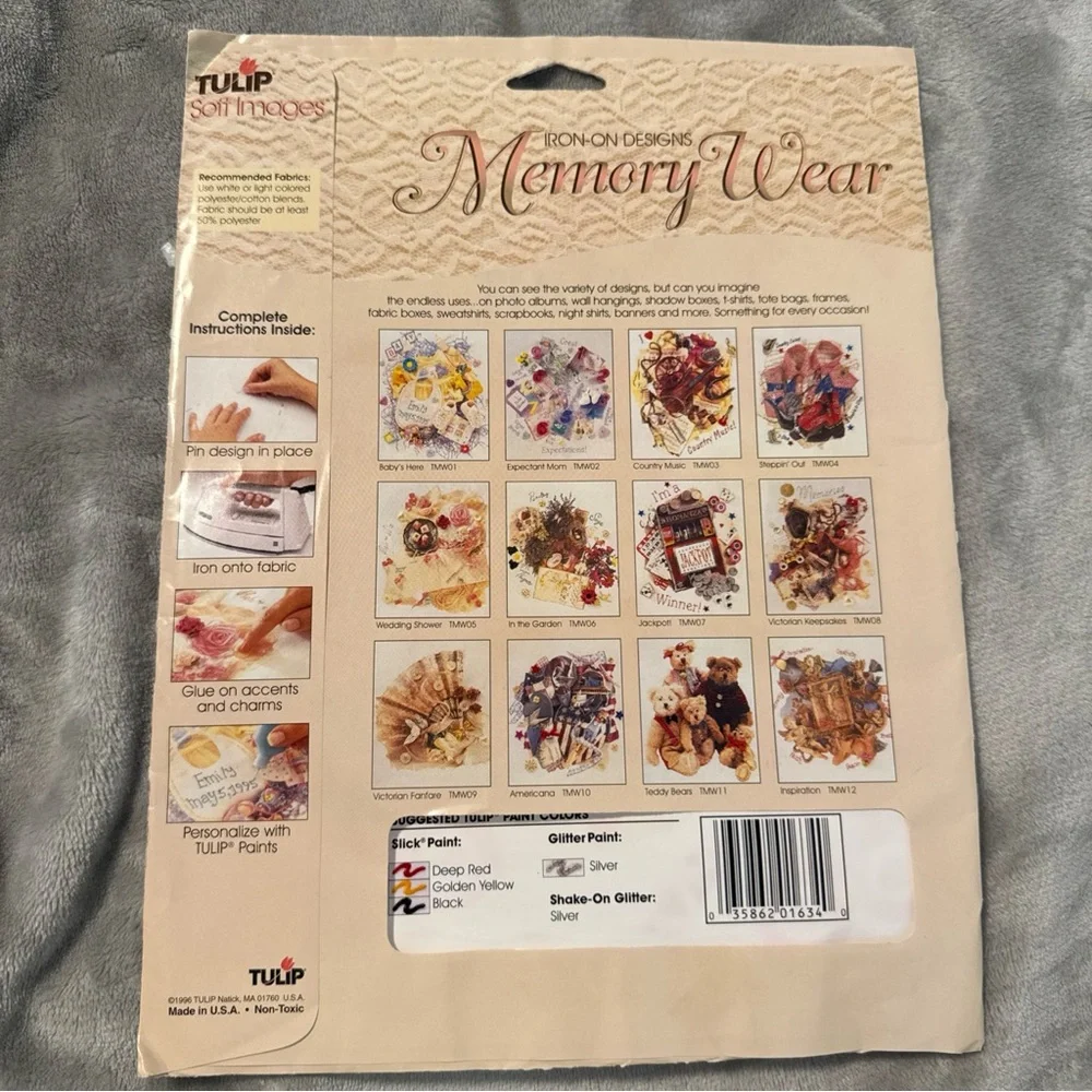1 Iron-On Designs Memory Wear  I’m a Winner Jackpot Casino‎ Tulip Soft Images